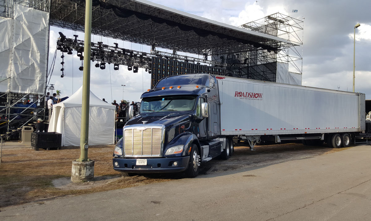 concert tour truck drivers
